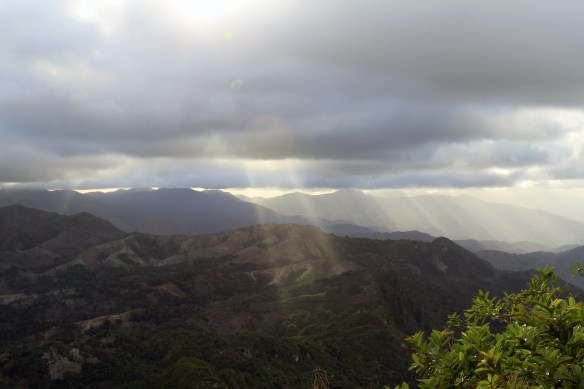Vue sur les montagnes de Ramiers