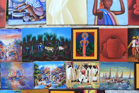 Tableaux typiquement haïtiens